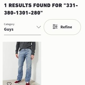 Hollister Men's Classic Straight Jeans